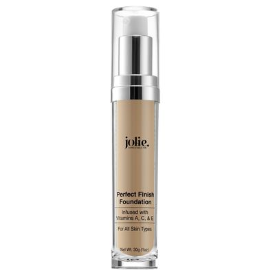 Jolie Perfect Finish Liquid Foundation Makeup SPF 15 Oil Free (LW2)