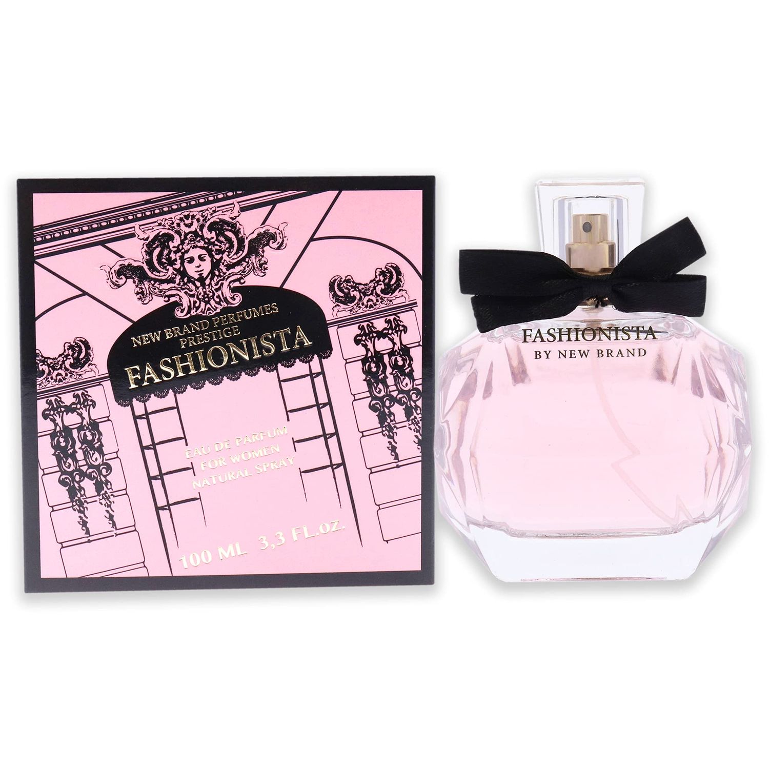 New Brand Perfumes Fashionista EDP Spray Women 3.3 oz (sem numero)