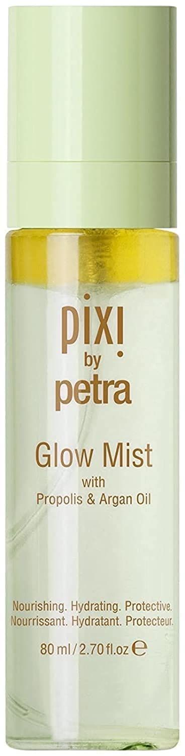 Pixi Beauty Glow Mist | All-Over Mist For Luminous Complexion | Set &amp; Refresh Makeup | Hydrate Skin With 21 Natural Oils | 2.70 Fl Oz