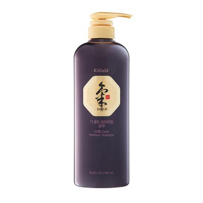 Daeng Gi Meo Ri - Ki Gold - Premium Shampoo + Treatment Set for Hair Loss, Thin Hair, Gray Hair Prevention, Medicinal Herbal Shampoo, All Natural, Korea's No. 1 Brand