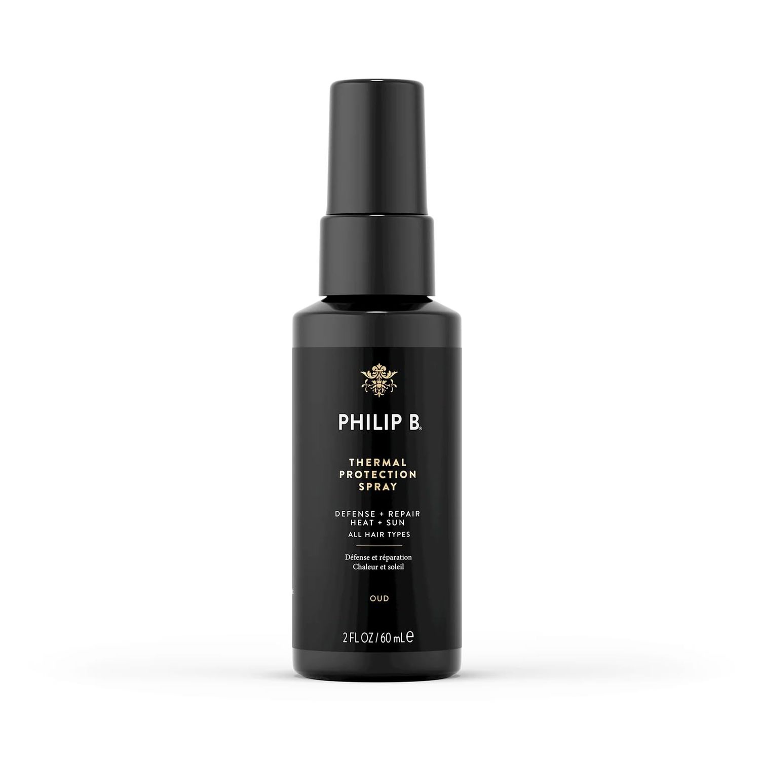 PHILIP B Thermal Protection Spray 2 oz. (60 ml) | Plump, Shine &amp; Protect Hair from Heated Hair Tools