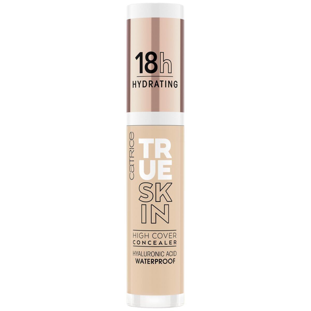 Catrice | True Skin High Cover Concealer (015 | Warm Vanilla) | Waterproof &amp; Lightweight for Soft Matte Look | With Hyaluronic Acid &amp; Lasts Up to 18 Hours | Vegan, Cruelty Free