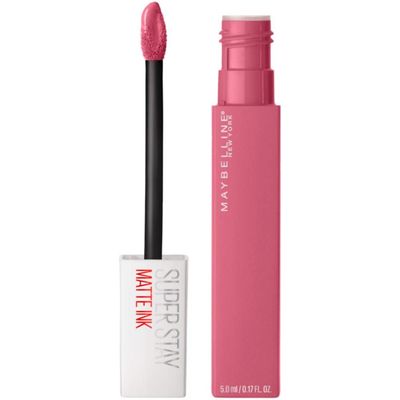 Maybelline Super Stay Matte Ink Liquid Lipstick Makeup, Long Lasting High Impact Color, Up to 16H Wear, Inspirer, Light Mauve Pink, 1 Count
