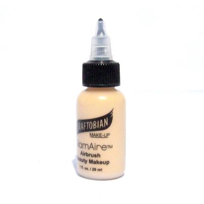 GlamAire Airbrush Makeup by Graftobian - High Definition Airbrush Foundation, Professional Formula for Long-Lasting Wear, For Makeup Artists and Beauty Aficionados, Made in USA, Glamour Girl (N)