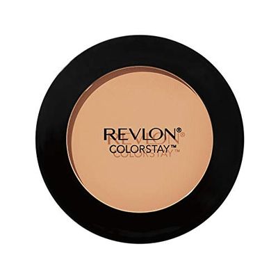 Revlon ColorStay Pressed Powder Face Makeup, Longwearing, Fragrance-Free, Noncomedogenic, 840 Medium, 0.3 Oz