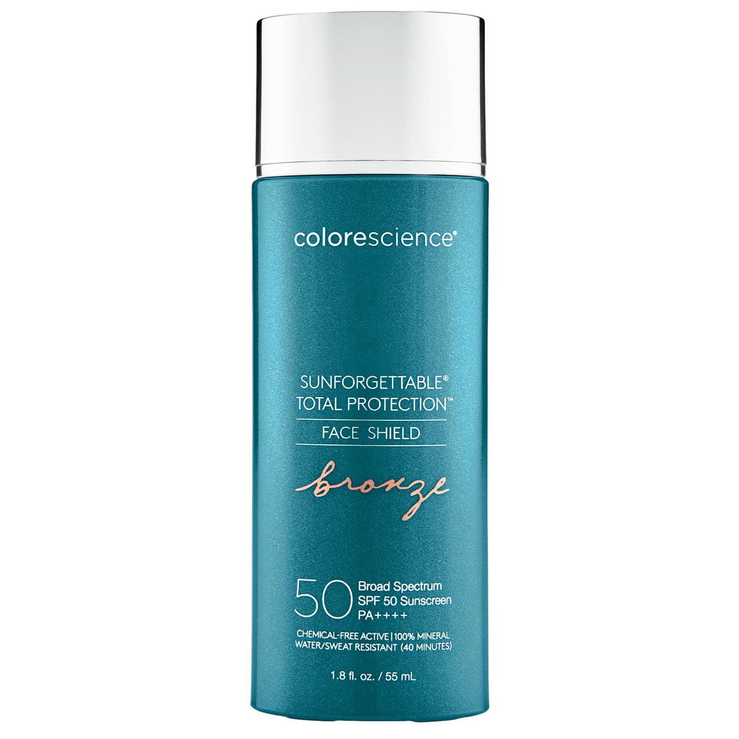 Colorescience Sunforgettable Total Protection Face Shield Bronze SPF 50, 1.8 Fl Oz