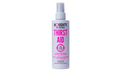 Noughty 97% Natural Thirst Aid Conditioning and Detangling Spray, Leave In Hair Detangler Treatment for Dry and Damaged Hair, with Sweet Almond Oil, Sulphate Free Vegan Haircare 200ml
