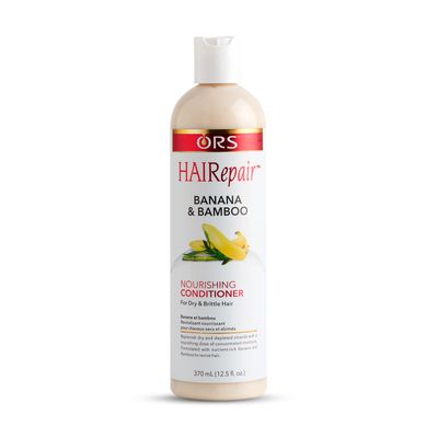 ORS HAIRepair Banana and Bamboo Nourishing Conditioner for Dry and Brittle Hair 12.5 Ounce