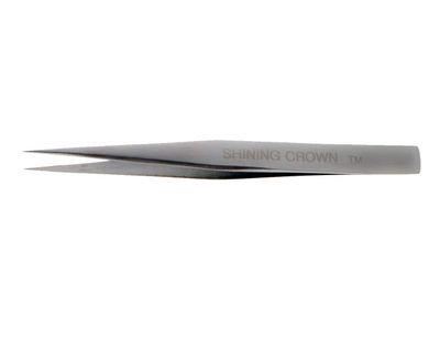 SHINING CROWN Straight Tweezers for Eyelash Extensions 1PC