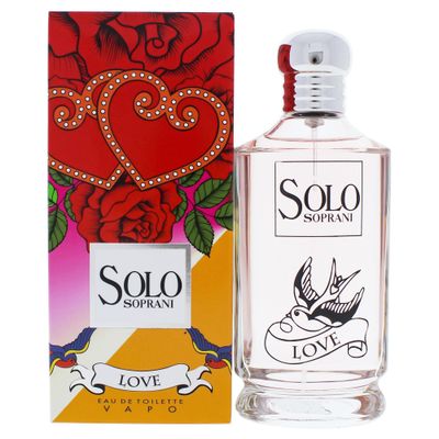 Luciano Soprani Solo Soprani Love By Luciano Soprani for Women - 3.3 Oz Edt Spray, 3.3 Oz