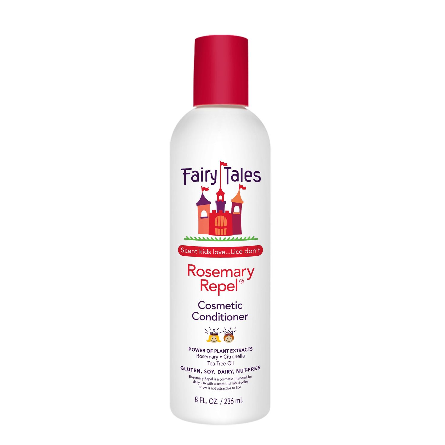 Fairy Tales Rosemary Repel Daily Kids Conditioner- Kids Like the Smell, Lice Do Not, 8 fl oz. (Pack of 1)