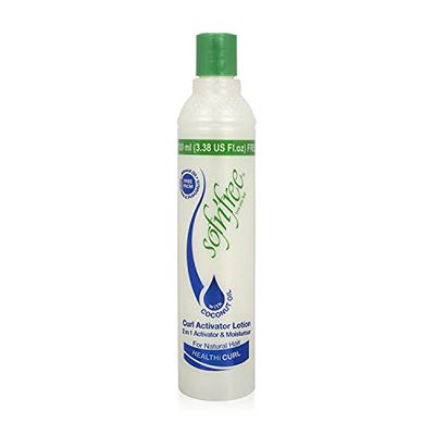 Sofn&#39;Free Moisturizer &amp; Curl Activator for Natural Hair, Soft Curls, and Waves 11.83 fl oz / 350ml