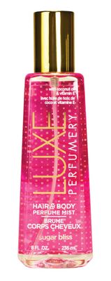 Luxe Perfumery Hair &amp; Body Perfume Mist Sugar Bliss, 8.0 fluid ounce (F98430-15-SG)