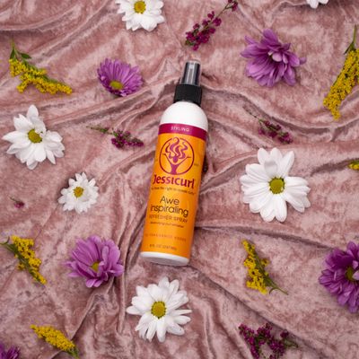 Jessicurl, Awe Inspiraling Spray, Island Fantasy, 2 Fl oz. Moisturizing Midday Curl Refresher Spray for Curly Hair, Curl Defining