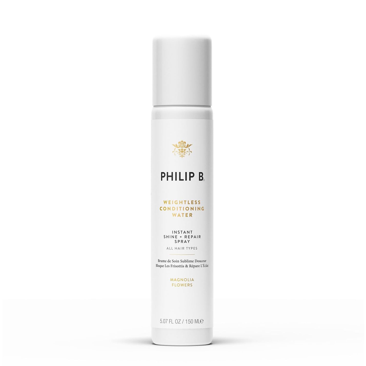 PHILIP B Weightless Conditioning Water, Magnolia Flower, 5.07 oz. (150 ml) | Adds Smoothness, Fullness and Shine