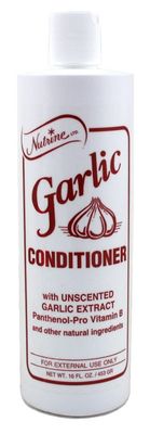 Nutrine Garlic Conditioner with Uncented 16oz (Pack of 2)