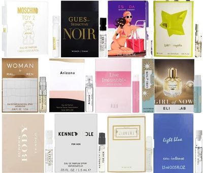 Perfume High End Designer Fragrance Sampler for Women - Lot x 12 Sample Vials