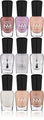 ZOYA Mini Pro Kit Coat, Assorted,0.25 Fl Oz (Pack of 9)