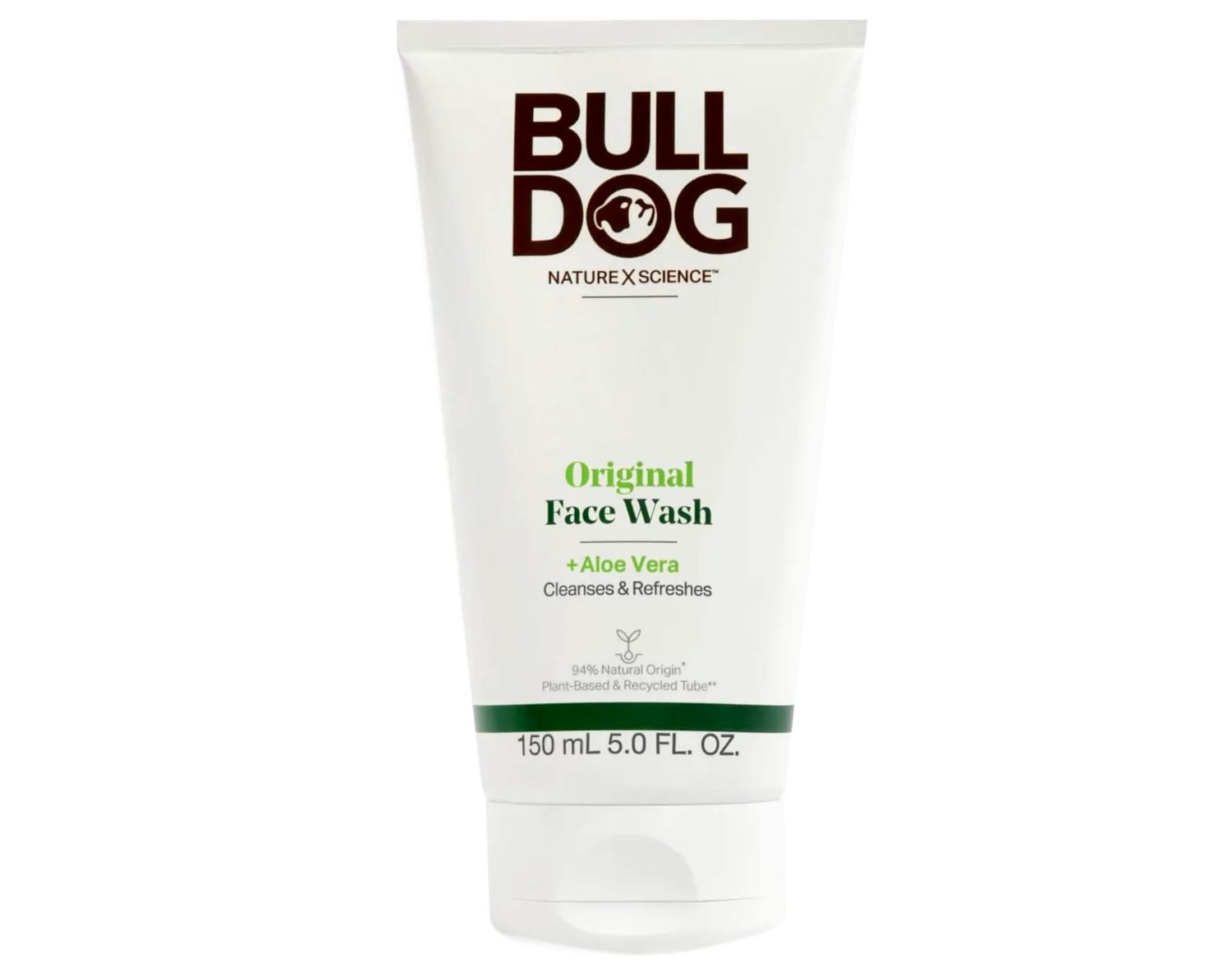Bulldog Natural Skincare Original Face Wash For Men, 5 Oz (1 Pack)