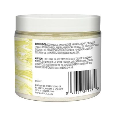 Aura Cacia Aromatherapy Mineral Bath, Tranquil Chamomile, 16 ounce jar