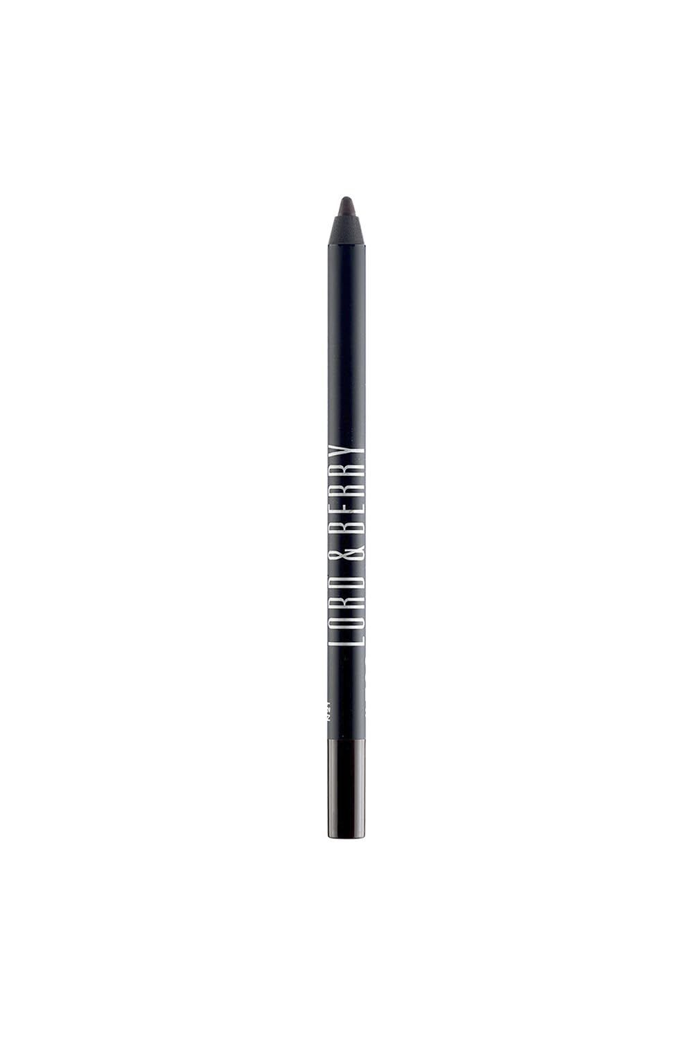 Lord &amp; Berry SMUDGEPROOF Eye Liner - Soft &amp; Creamy VEGAN Formula, Long Lasting Morning To Night Waterproof Eyeliner Pencil, Easy To Use Eye Makeup - Brown Eyeliner