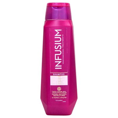 Infusium Repair and Renew Shampoo - Infused with Argan Oil and Keratin - Hair Care for Dry Hair - Moisturizing Shampoo for Women - 13.5 oz