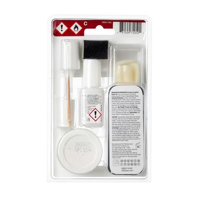 KISS Salon Dip Powder Nail Kit Professional Dipping System with Brush-On Gel, Dip Powder, Activator, 2 Brushes, Dipping Trough, Cuticle Stick, Sponge, Nail File, &amp; 40 Nail Tips