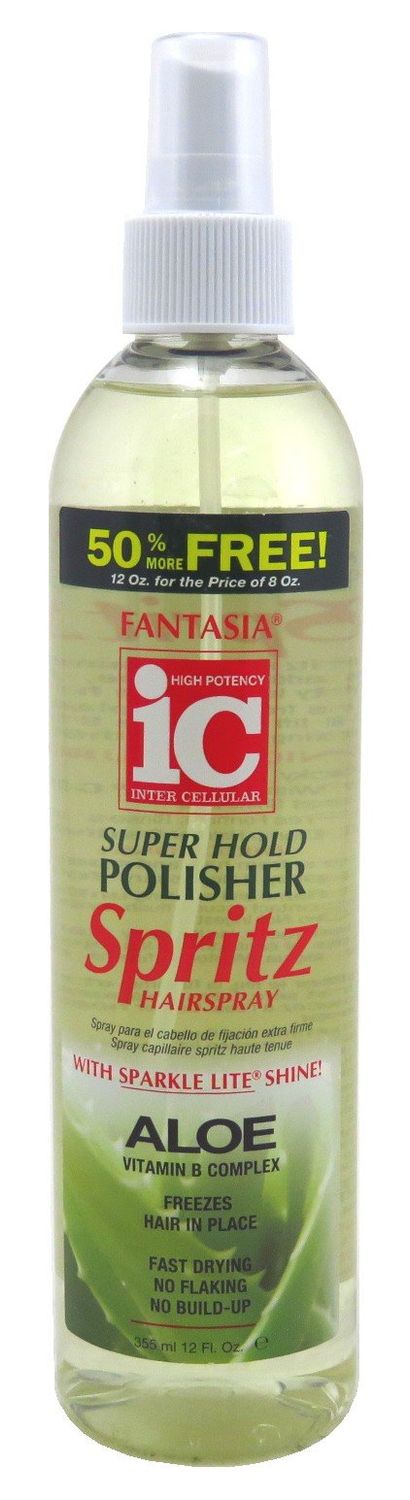Fantasia Spritz Super-Hold 12 Ounce Pump Clear (354ml) (2 Pack)
