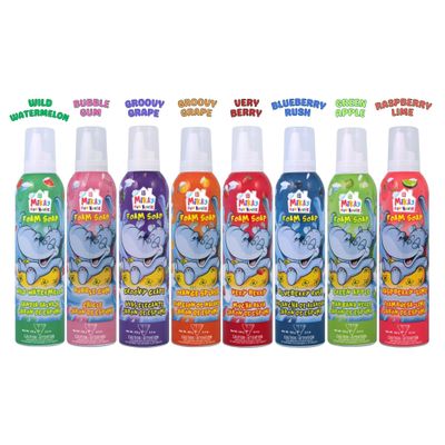 Mikas Fun House Foam Soap, Body Wash for Kids, Baby Wash Soap, Assorted Pack, 8.2 oz