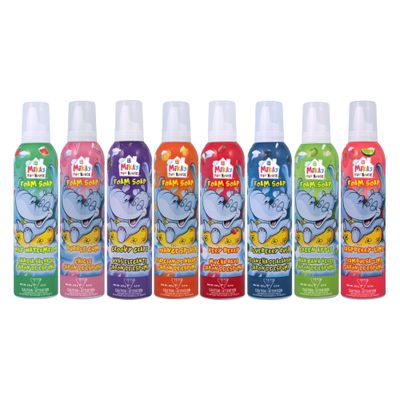 Mikas Fun House Foam Soap, Body Wash for Kids, Baby Wash Soap, Assorted Pack, 8.2 oz
