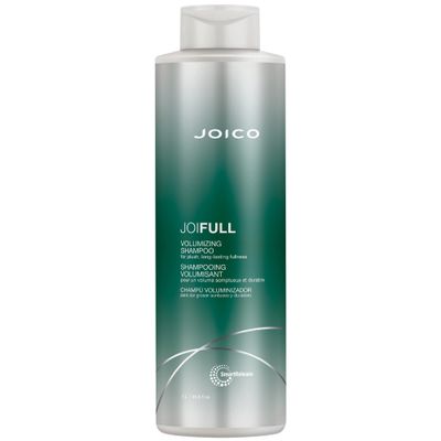 Joico JoiFULL Volumizing Shampoo | For Fine, Thin Hair | Add Instant Body | Long-Lasting Fullness | For Thicker Bouncier Hair | Boost Shine | With Lotus Flower &amp; Bamboo Extract | 33.8 Fl Oz
