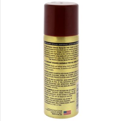 High Beams Intense Temporary Spray-On Hair Color - Brown 2.7 oz (3 PACK)