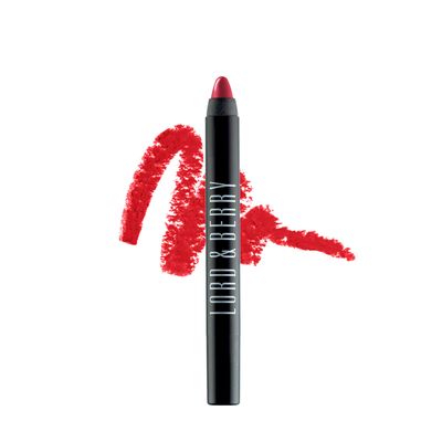 Lord &amp; Berry 20100 Shining Crayon Lipstick, Moisturizing Jumbo Lipstick With Long Lasting Intense Color Payoff, Flush