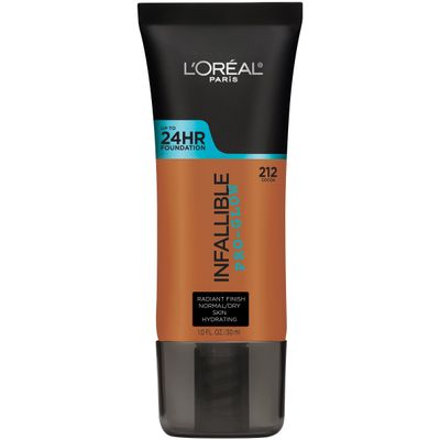 L&#39;Oreal Paris Makeup Infallible Up to 24HR Pro-Glow Foundation, Cocoa, 1 fl oz.