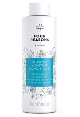 No nothing Sensitive Moisture Hair Conditioner - Fragrance Free Conditioner - Hypoallergenic, Phthalate Free, Paraben Free, Vegan &amp; Unscented Conditioner - Moisturizing Scalp Conditioner - 10.15 oz