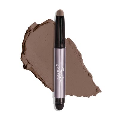 Julep Eyeshadow 101 Crme-to-Powder Waterproof Eyeshadow Stick - Stone Matte - Long-Lasting, Crease-Proof, Medium Brown Matte Cream Eyeshadow with Built-in Smudger