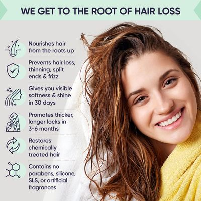 Moerie Ultimate Hair Growth Conditioner - For Longer, Thicker, Fuller Hair - Vegan Friendly Volumizing Hair Products - Paraben & Silicone Free - All Hair Types - Reverse Hair Loss - 8.45 fl oz (250ml)