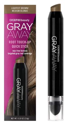 Everpro Gray Away Root Touchup Quick Stick Lightest Brown/Medium Blonde 0.10 Ounce (3ml) (2 Pack)