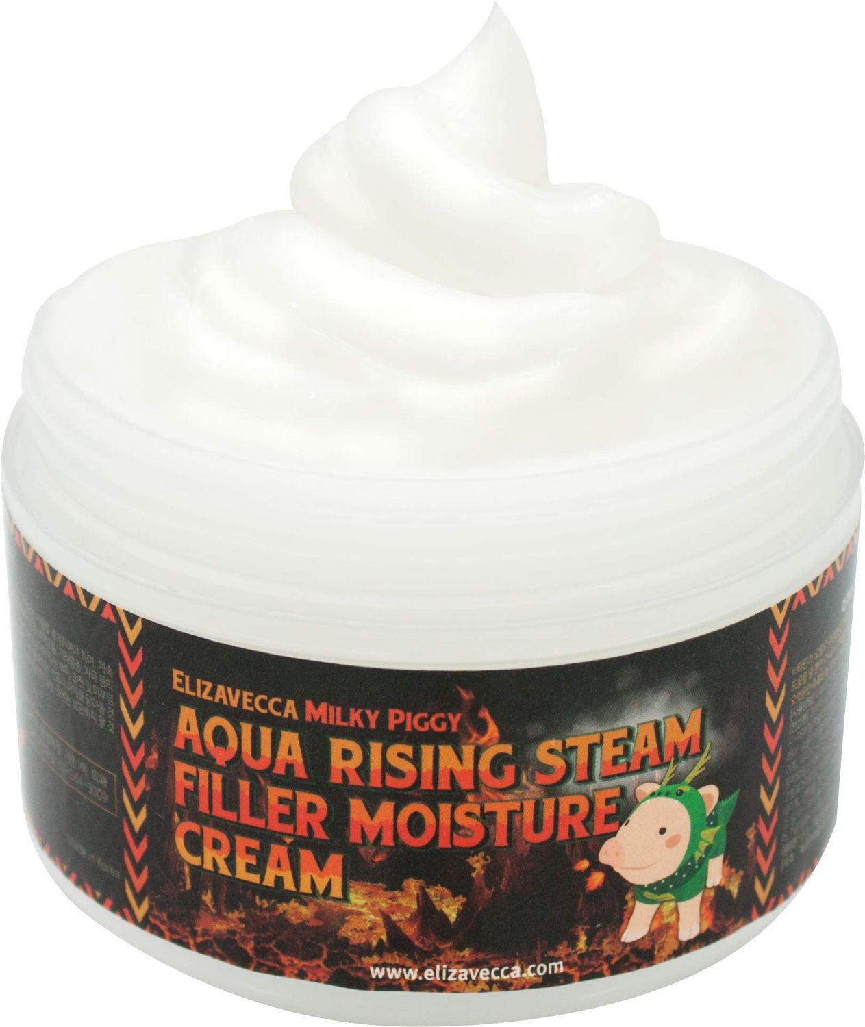 Elizavecca Aqua Rising Argan Gelato Steam Cream 100 Gram - Argan Oil &amp; Hyaluronic Acid / night cream before and after / Argan cream / steam cream before and after