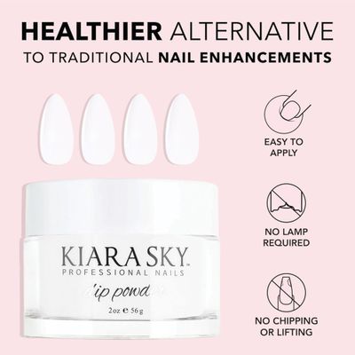 Kiara Sky Nail Dip Powder 2 oz, NATURAL