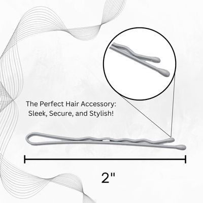 Sta-Rite White Bobby Pins - 60 count