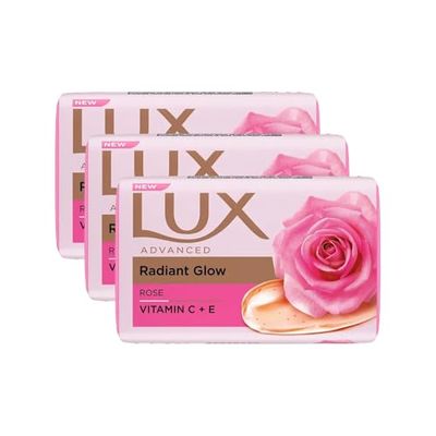 LUX Soft Touch Silk Essence &amp; Rose Water Soap Bar,5.2 Ounce (Pack of 3)