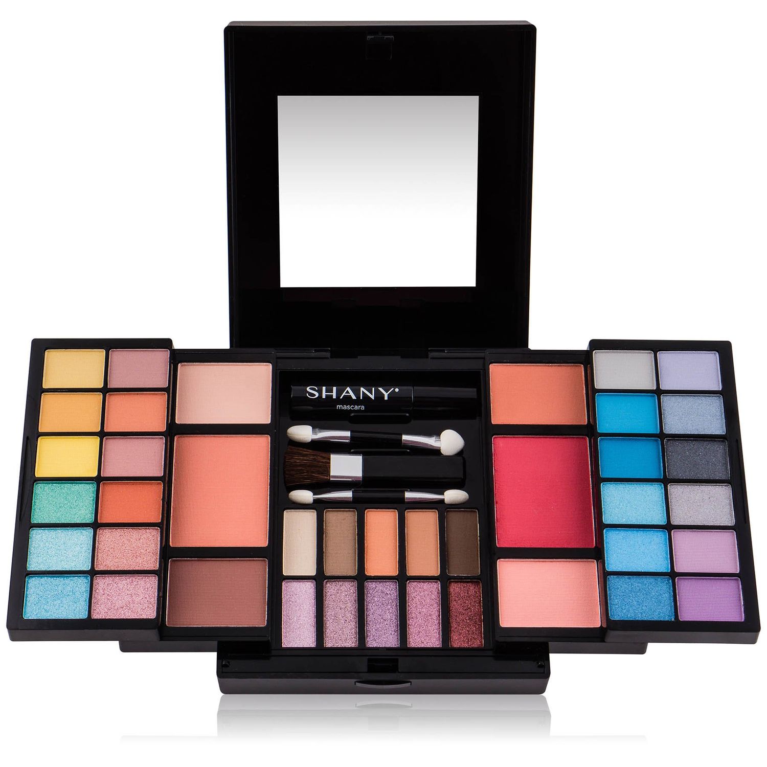 SHANY Timeless Beauty Makeup Kit - 36 Eye Shadow colors, 6 Blushes, Mini Mascara, and Applicators