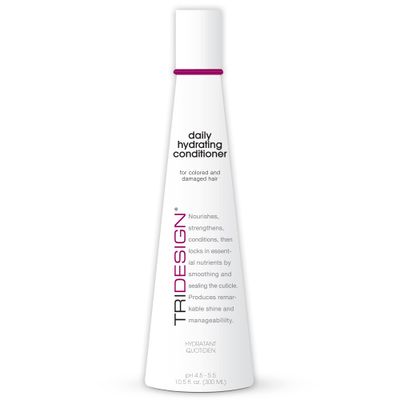 TRI Design Hydrating Conditioner for Women - Extra Moisturizing, Restorative Conditioner for Dry, Damaged, and Colored Hair - Adds Luminous Volume and Healthy Shine - 10.5 Fluid Oz