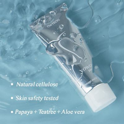 TheYEON Yo-Woo Gommage Gel, Facial/Full-body Peeling Gel, Dead Skin Remover for Bright, Youthful Skin 100 ml Net wt. 0.34 oz / Korean Skin Care, exfoliate, calming