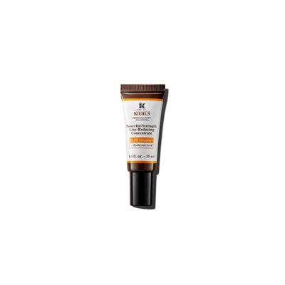 Kiehl&#39;s Powerful-Strength 12.5% Vitamin C Serum, Line-Reducing Concentrate for Face, Boosts Radiance &amp; Firmness, Smooths &amp; Plumps Skin, with Hyaluronic Acid, Dermatologist-Tested - 0.5 fl oz