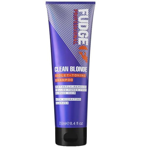 HATOLDLIY Fudge Clean Blonde Violet-Toning Shampoo 8.4 oz, Black, (100104033)