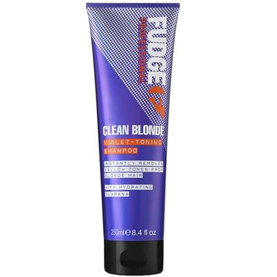 HATOLDLIY Fudge Clean Blonde Violet-Toning Shampoo 8.4 oz, Black, (100104033)
