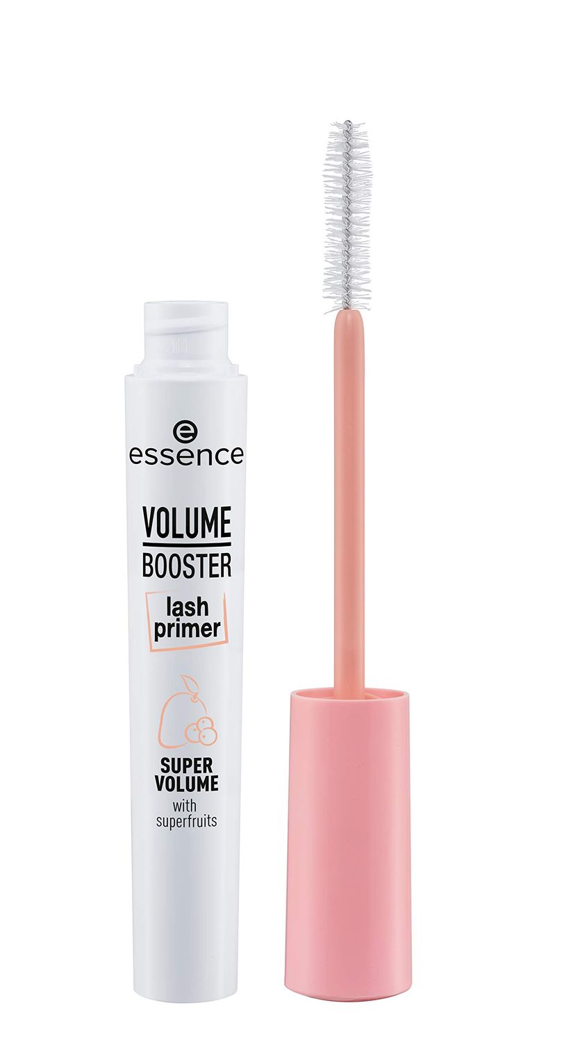 essence | Volume Booster Lash Primer Mascara | Infused with Mango Butter and Acai Oil for Nurtured Lashes | Conditioning Mascara Primer | White | Vegan | Paraben &amp; Cruelty Free (Pack of 3)