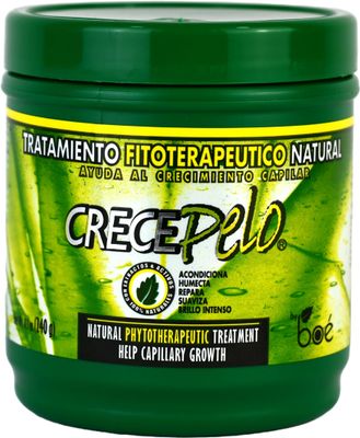 Boe Crece Pelo Treatment Jar, 8.46 oz/240g